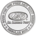 Aluminum Coin - Medallion 39mm, 1.54"